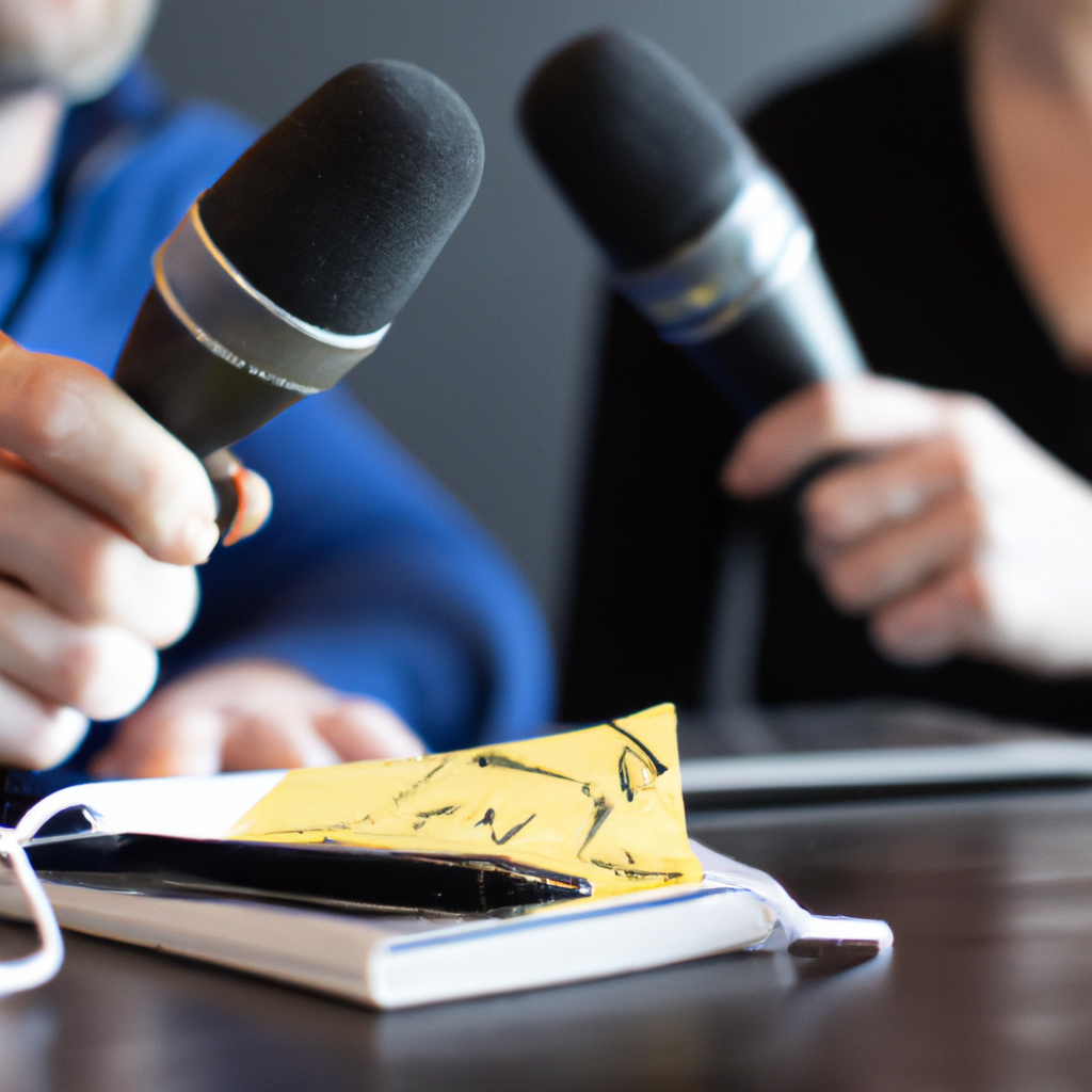 Enregistrement de podcast financier